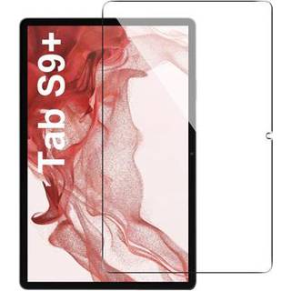 Samsung Galaxy Tab S9+/S8+ Skærmbeskyttelse Hærdet Glas - 9H - Case Friendly - Klar