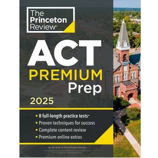 Princeton Review ACT Premium Prep, 2025