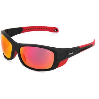 Sinner Denali Asian Fit SISU-889-10-58 Standard Solbriller Mænd Black - Matte Red - Standard