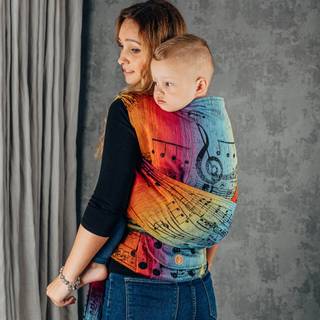 Lenny Lamb Hybrid Half Buckle, Symphony Rainbow Dark