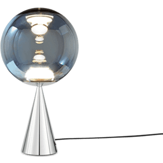 Globe Fat Bordlampe Sølv/sølv LED - Tom Dixon - Hos Lampeagenten