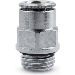 Push in fitting-male stud-8mm tube -3/8 thread 6512 8-3/8 SUPER-RAPID FITTING