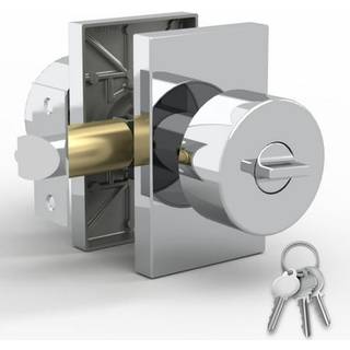 Mega Håndtag - Laura Entry I Dørknap til indgangsindgang og badeværelse I Reversible Heavy Duty Design I Passer til alle standarddørstørrelser I