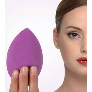 Ekstra stor 11 cm Make Up Beauty Svampes Blender Big For Face & Body (1x lille 1x stor) -med 2 svampholder -hurtigere fejlfri anvendelse til fund