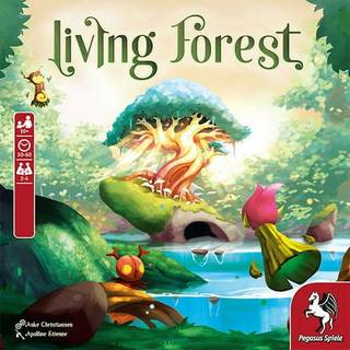 Living Forest Board Game - Nature Themed Strategi Strategi for b?rn og voksne - Fantasy Game - Fun for Family Game Night - Alder 8+ - 2-4 spiller