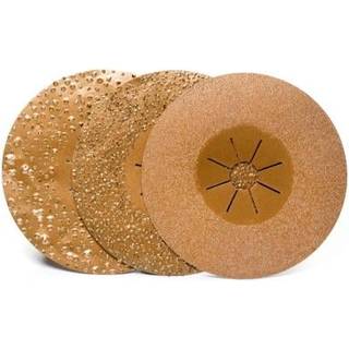 Carbide rondel til kantsliber, Ø125 x 25 mm, korn 24