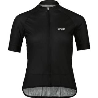 POC Essential Road Women's Logo Jersey Uranium Black/Hydrogen White S