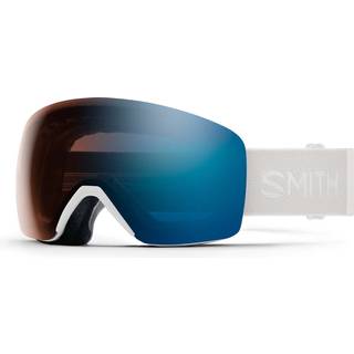 Smith Unisex Skyline White Vapor + ChromaPop Everyday Rose Gold Mirror Lens, WHITE VAPOR 2021, 4L