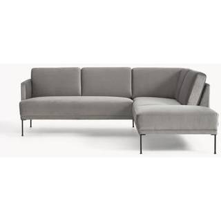 Hjørnesofa Fluente i fløjl