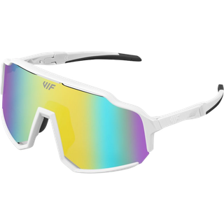 Solbriller VIF Two White x Gold Polarized 204-pol