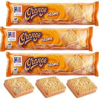 Hill Biscuits Orange Creams 1 x 150 g (12 kiks)