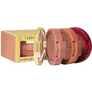 Sephora Collection - Glitter Under The Sun - Et Sæt Med Tre Øjenskygger - Bento-24 C - For Women