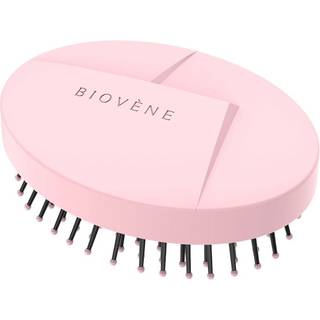 Biovène The Conscious™ Compact Detangling Brush Biodegradable Wet & Dry Brush Ice Pink
