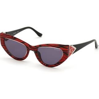 Guess GU7649 99A 54 Solbriller Kvinder Rød - Red Black - 54mm