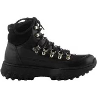 Woden Iris Track Leather - Black, Vinterstøvle, med foer 39