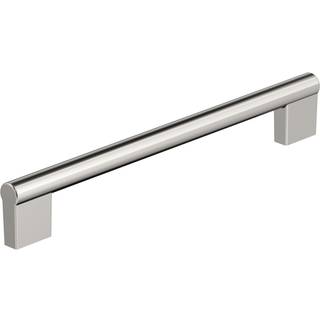 Amerock versa 7-9/16 tommer (192mm) Center-to-center poleret nikkelskab træk BP55531PN