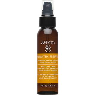 Apivita Keratin Repair Nourish Repair Hair Oil Hårolie til tørt og skadet hår 100 ml - 100 ml