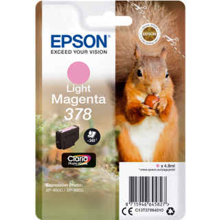 Light magenta blækpatron - Epson 378XL - 10,3 ml