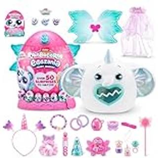 Eggzania Fairy Mania (Elephant) af Zuru Plush Toy Collectible Plush Surprise Eggs Bærbart tilbehør slim legetøj til piger