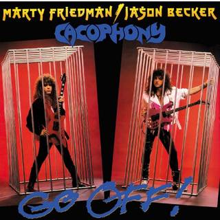 Cacophony - Go Off ! (Yellow with Black Splatter Coloured) (Limited Edition) (LP)
