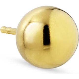 Jane Kønig Big Sphere Ørering Single 18 kt. Forgyldt Sølv BSS-SS24-G - Dame - 925 Sterling Silver