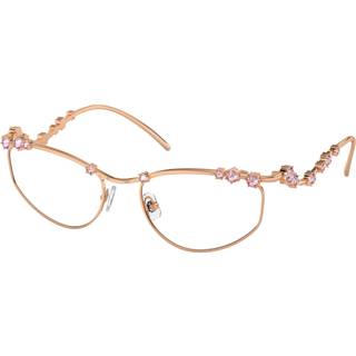Swarovski SK1015 4014 55 Briller Kvinder Guld - Rose Gold - 55mm