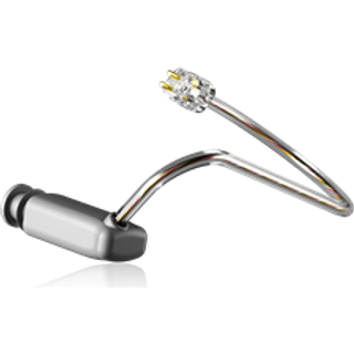 Widex - Easywear wired RIC (M-Receiver) (Side: Venstre, Størrelse: 1) - Gratis fragt