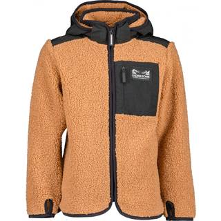 Didriksons Kids' Exa Full Zip 2 Almond Brown, 140