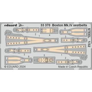 Boston Mk.IV seatbelts STEEL HKM