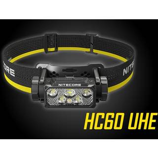 Nitecore HC60 UHE Pandelampe 1600lm - Genopladelig med USB-C