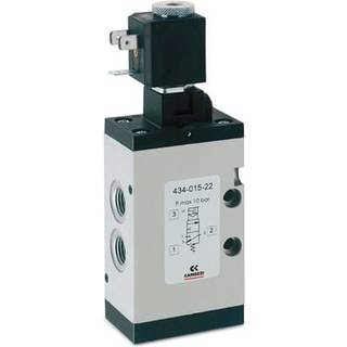 Electropneumatic valve-3/2-1/4-sol spring 434-015-22 SOLENOID VALVE SER. 4