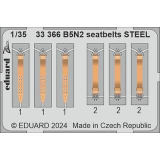B5N2 seatbelts STEEL BORDER MODEL