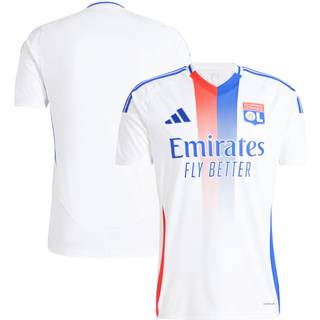 Olympique Lyonnais 24/25 Kids hjemmebanetrøje - White - 176