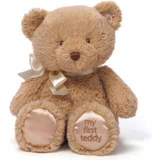 GUND Baby My First Teddy Bear Ultra bldt dyreplys legetj til babyer og nyfdte Tan 18