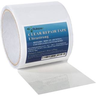 Dulepax-Fabric Repair Tape Boat Covers Repair Tape Tent Repair Tape Mustning Repair Tape RV Covers Repair Kit Tarp Repair Kit Canvas Pctch Kit Se