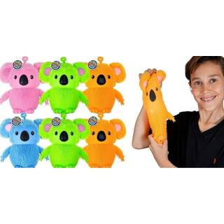 Ja-Ru Koala Bear Pets Prettery Squishy Fidget Toy (6 Koalas Assortered) Stress Relief Bedtime venner til b?rn med h?rtentakler som nudler. Fest f