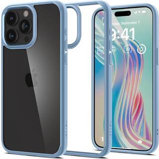 Spigen Crystal Hybrid Cover (iPhone 15 Pro Max) - Blå