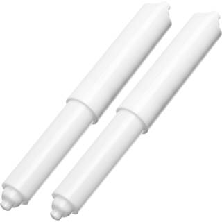 2 Pack-6-1/4 """" Hvid toiletpapirindehaver Spring Loaded Roller Replacement (A-2615)