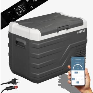 Arebos® Kompressor køleboks 35L APP control USB connection ECO mode Cooling and heating function