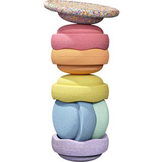 Stabelsten Original med Balance-sten, sæt á 7