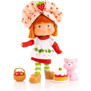 Strawberry Shortcake 'Limited Edition' klassisk version Strawberry Shortcake 5,5-tommer Posbar duftende mode dukke med 4 overraskelse afslør tilb