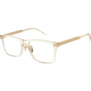 Giorgio Armani AR7258F Asian Fit 6077 55 Briller Mænd Gul - Transparent Light Yellow - 55mm