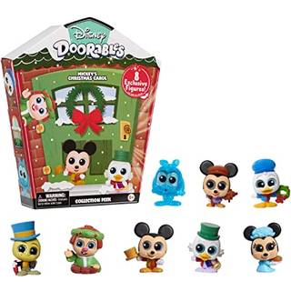 Disney Doorables Mickey's Christmas Carol Collector Peek 8 officielt licenseret 1,5-tommers figurer til 5+ år af Just Play