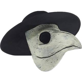 Venezianischer Pestdoktor Halbmaske