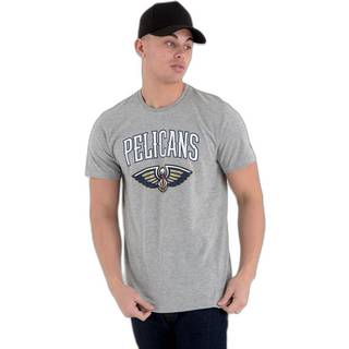 New Orleans Pelicans NBA Grey T-Shirt newera adult unisex Grey newera adult unisex Grey newera adult unisex Grey newera adult unisex Grey newera adult - 2xl