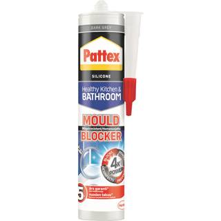 Pattex antimug sanitetssilikone mørkgrå 300 ml