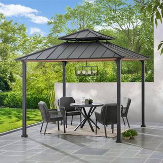 Stålpavillon pasu - 300cm x 300cm