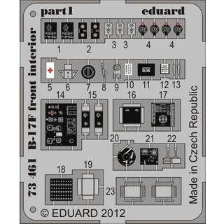B-17F front interior for Revell