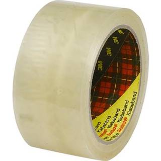 3M 6890 pakketape PVC L:66m B:25mm klar