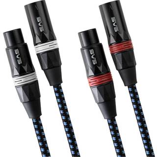 SVS SoundPath balanceret lyd kabelsæt (2x XLR han - hun) | 2 meter | PRIS-MATCH